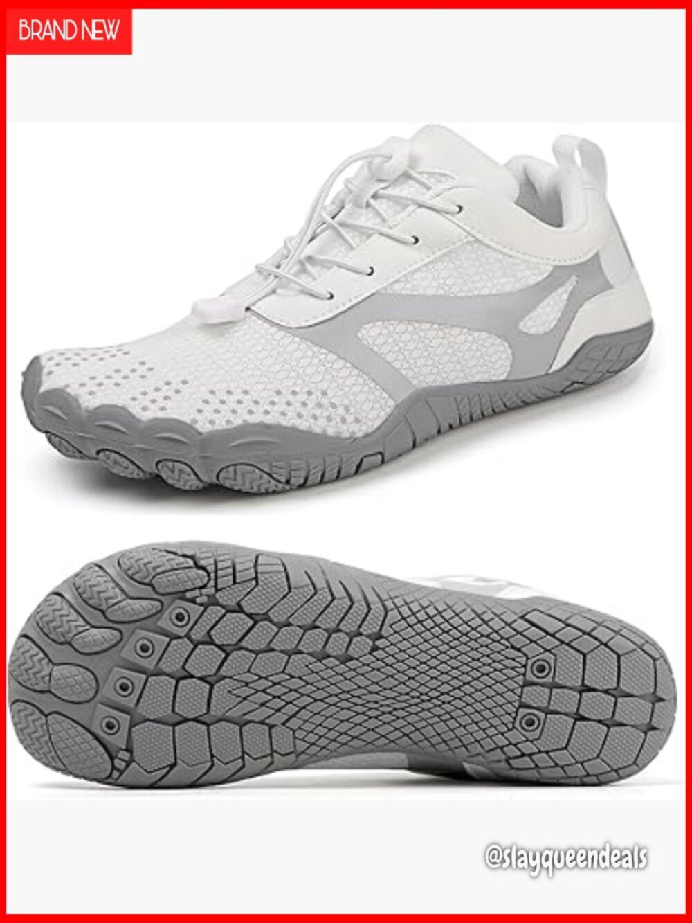 Barefoot Minimalist Trail Running Shoes Wide Toe Box Zero Drop Athletic Sneakers
